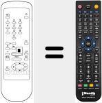 Replacement remote control for DSB 9800 (ver. 2)